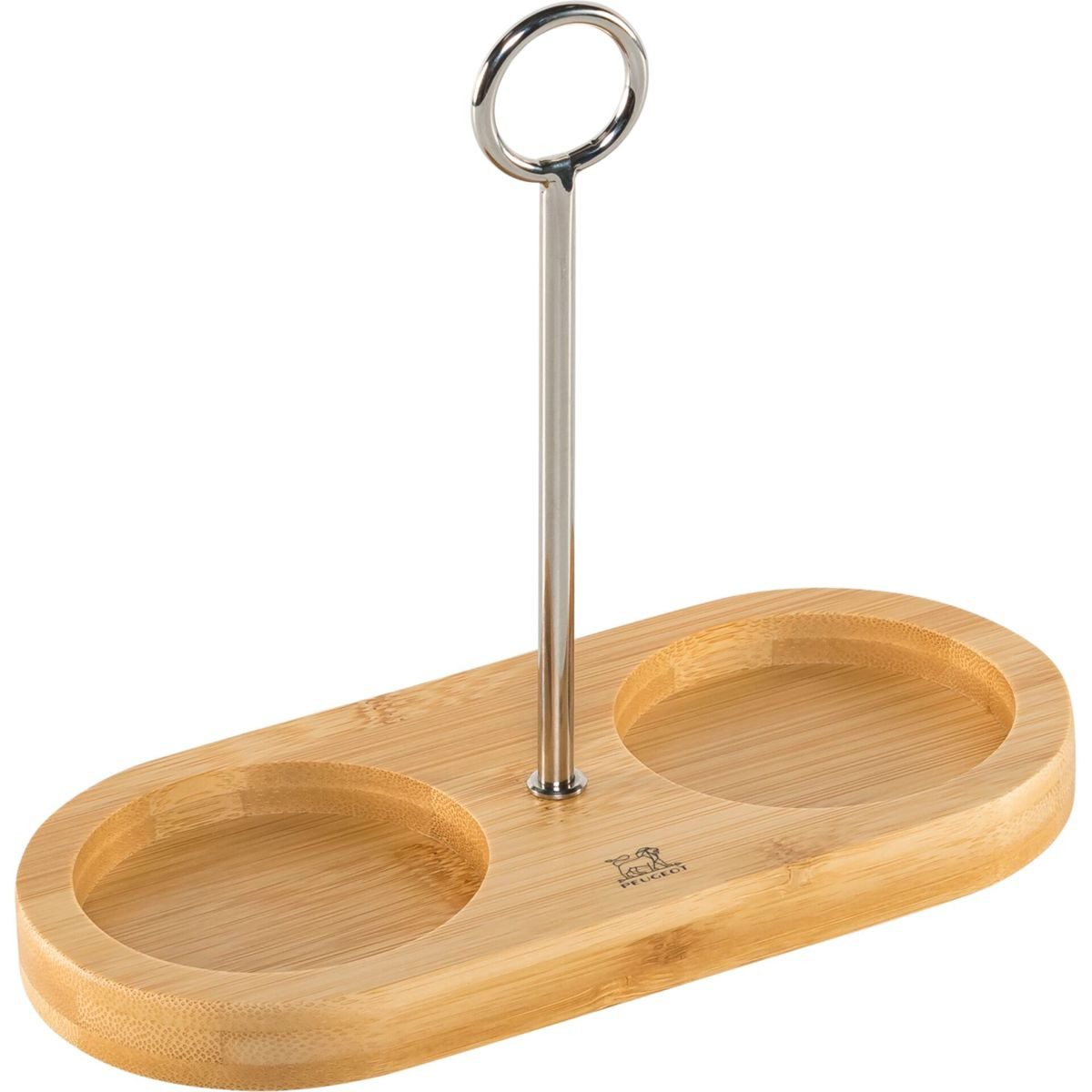 PEUGEOT Gewürzmühle Linea Bambus Mühlen- untersetzer 17cm natur