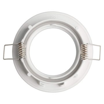 SEBSON LED Einbaustrahler Einbaustrahler Alu schwenkbar inkl. GU10 Fassung, Lochdurchmesser 75mm