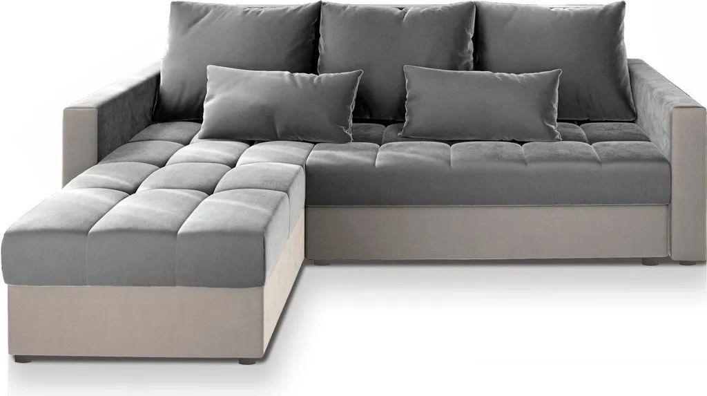 Masseno Ecksofa KOS PIK mit Schlaffunktion L-Form, Sofa mit Bettkasten günstig online kaufen