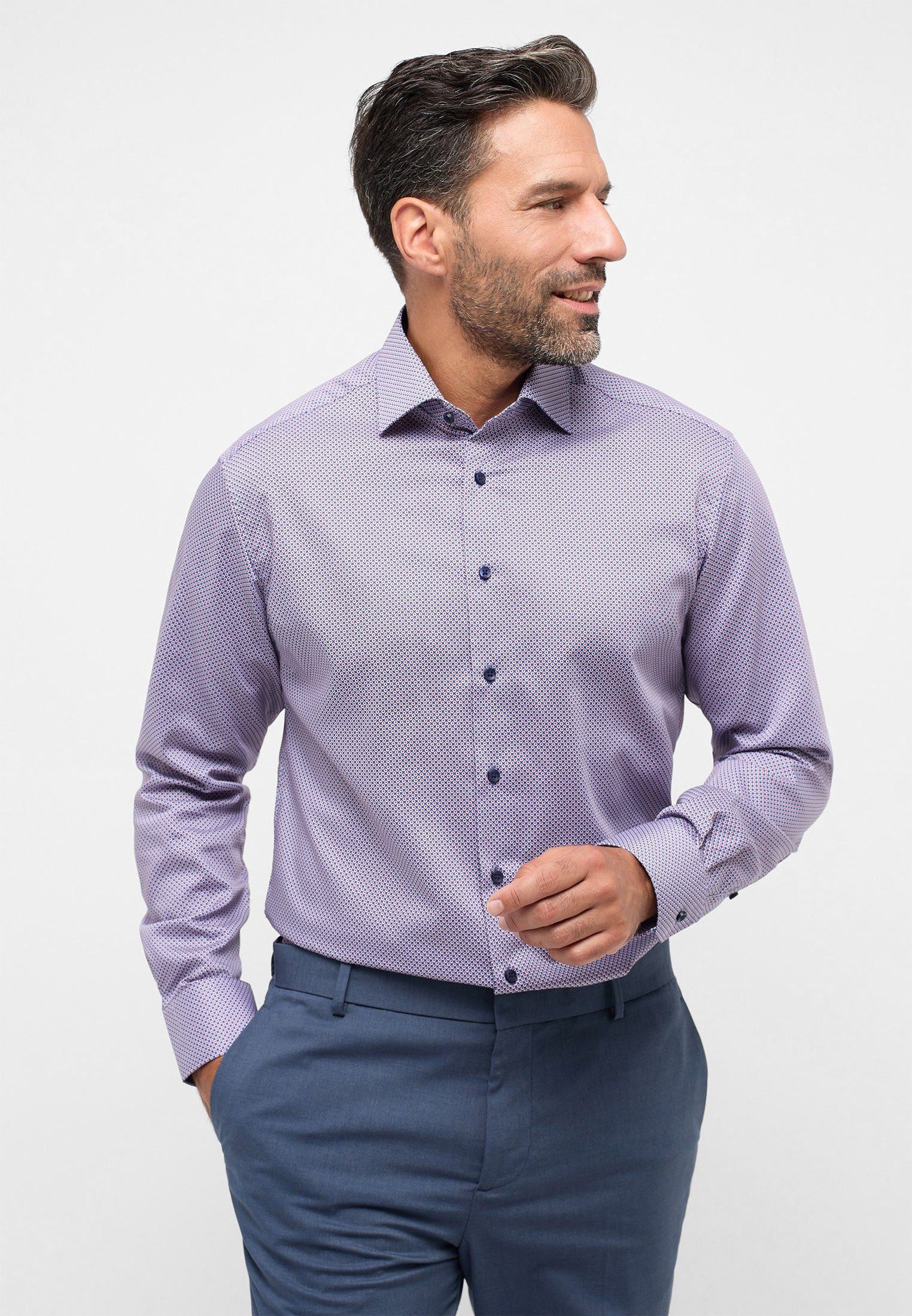 Eterna Langarmhemd MODERN FIT günstig online kaufen