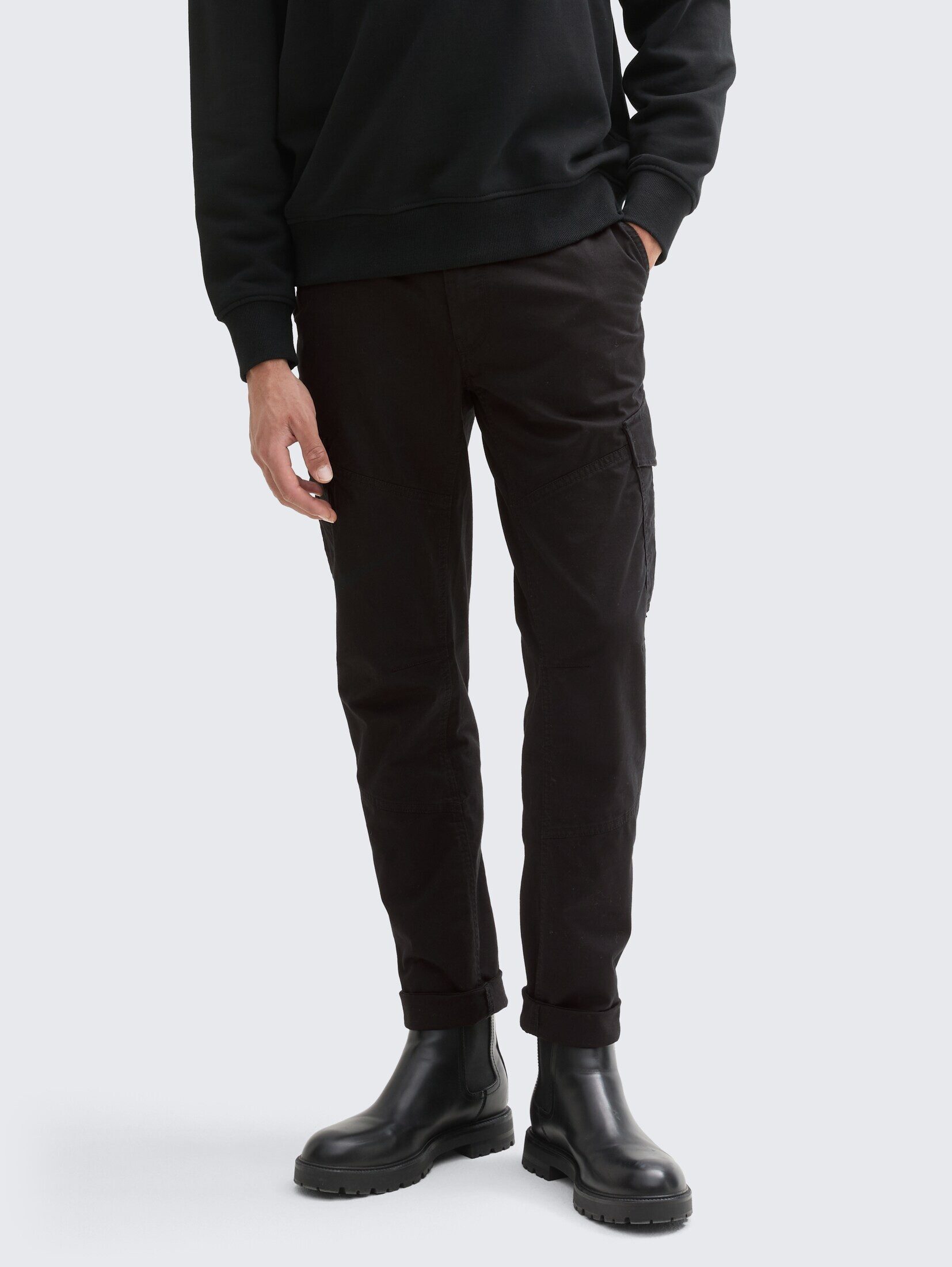 TOM TAILOR Denim Chinohose Regular Tapered günstig online kaufen