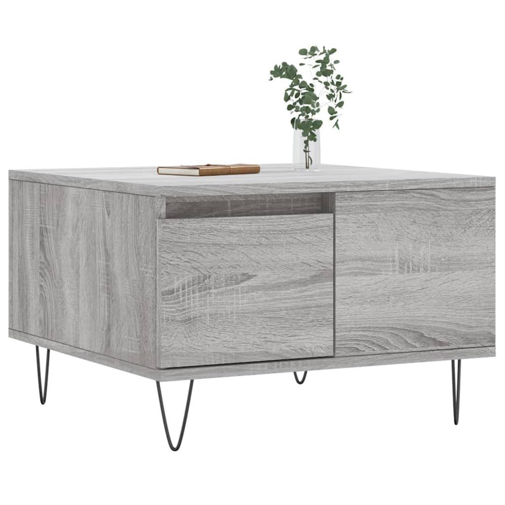 cm Grau Sonoma Couchtisch Grau Grau Sonoma Couchtisch vidaXL 55x55x36,5 | Holzwerkstoff (1-St) Sonoma