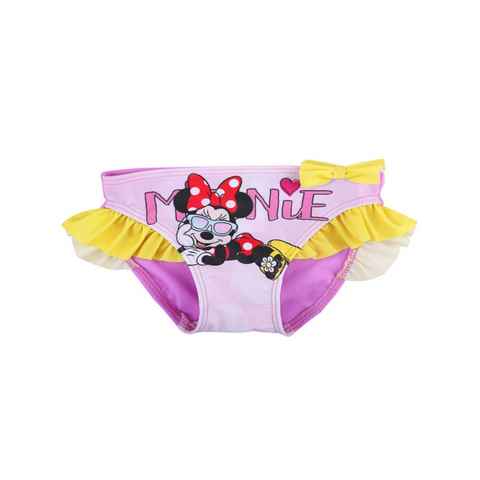 Disney Minnie Mouse Badehose Disney Minnie Mouse Baby Bikinihose Badehose viole (1-St)