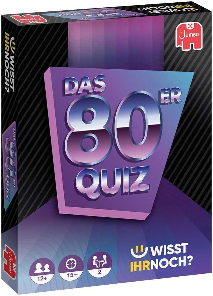Jumbo Игры Spiel Wisst Ihr noch? Das 80er Quiz, Quizspiel
