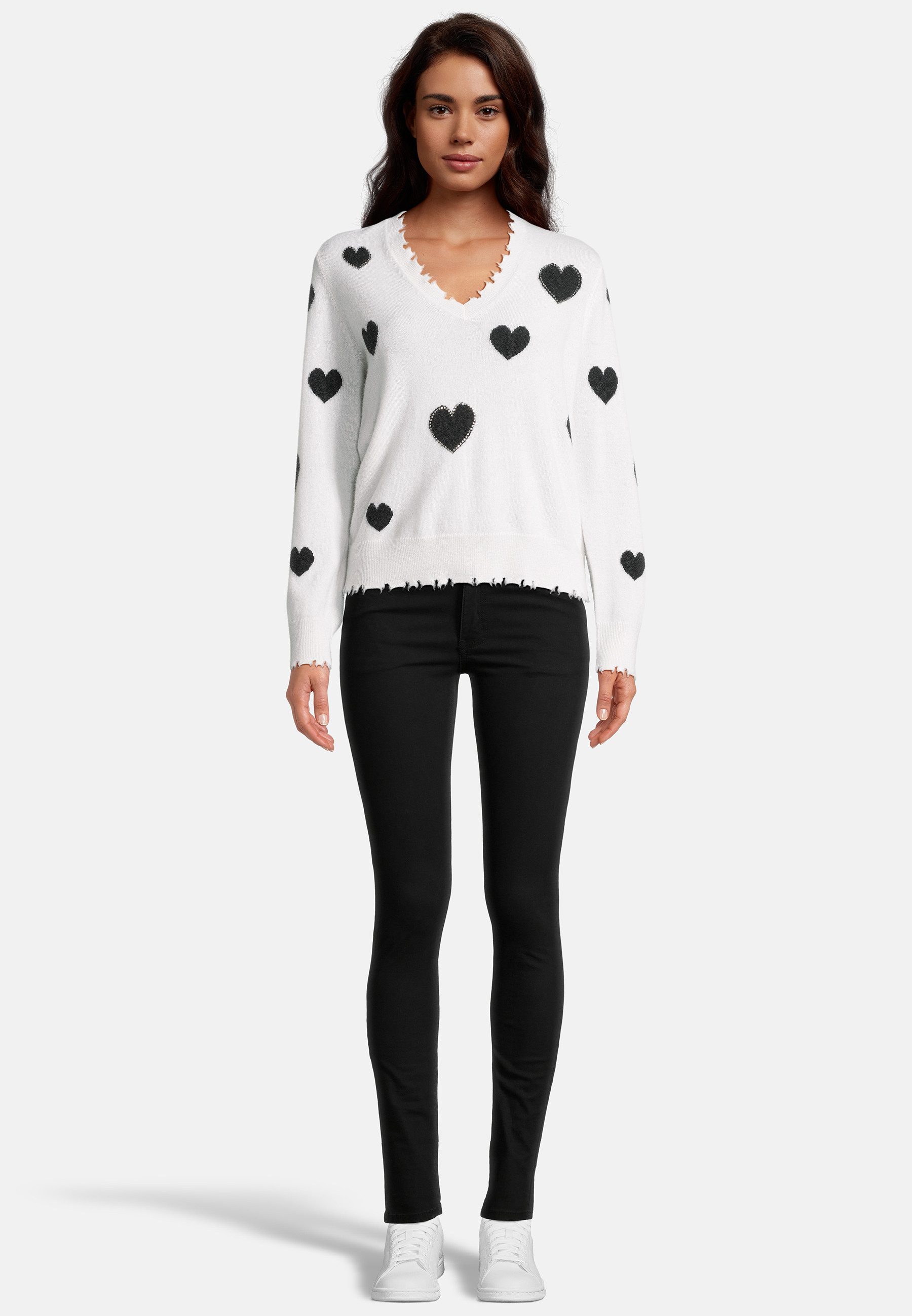 Princess goes Hollywood Strickpullover mit Schmucksteinen