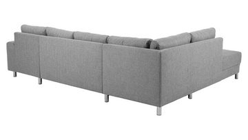 ebuy24 Sofa Calverton Eckcouch mit Chaiselong nach rechts in h, 1 Teile