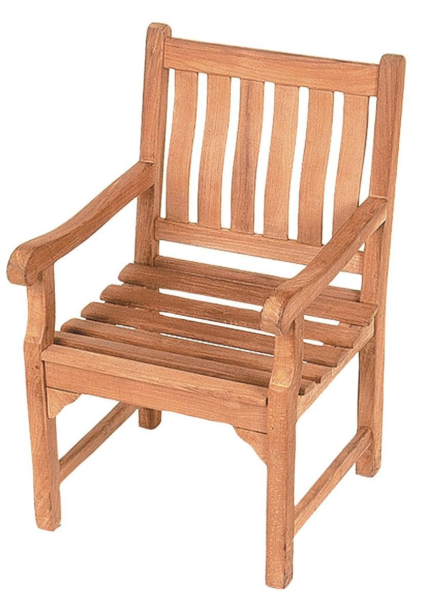 deVries Gartenstuhl deVries Teakholz Gartensessel Mendip