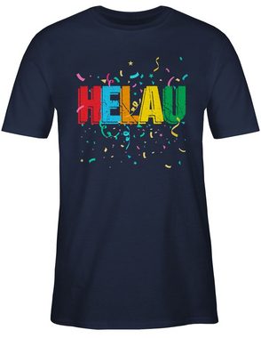 Shirtracer T-Shirt Helau Alaaf Schriftzug Kostüm Kölle Fasching Narren Karneval & Fasching