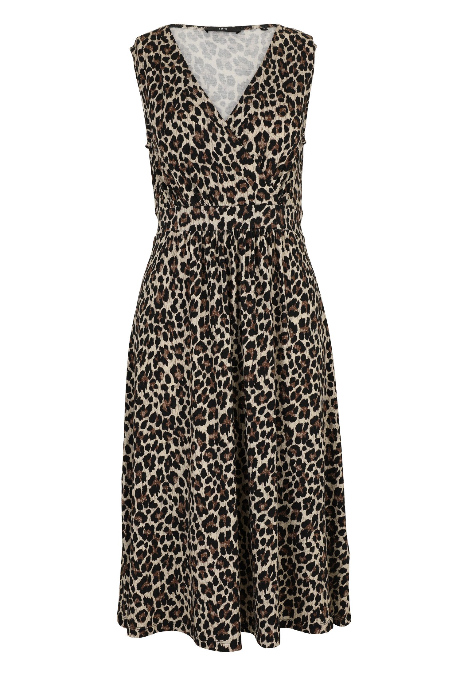 Zero Jerseykleid Damen Sommerkleid Jerseykleid mit Leo-Muster drapiert /ger günstig online kaufen