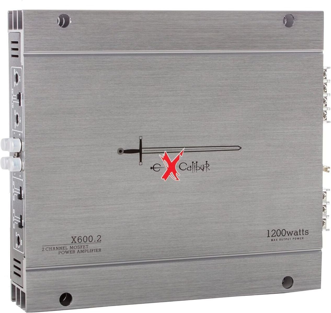 EXCALIBUR X600.2 2-Kanal Verstärker 1200 W Verstärker (Anzahl Kanäle: 2)