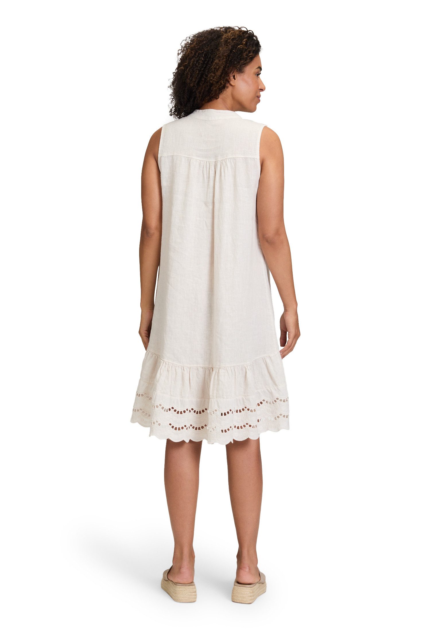 Cartoon Druckkleid Damen mit Stickerei Material