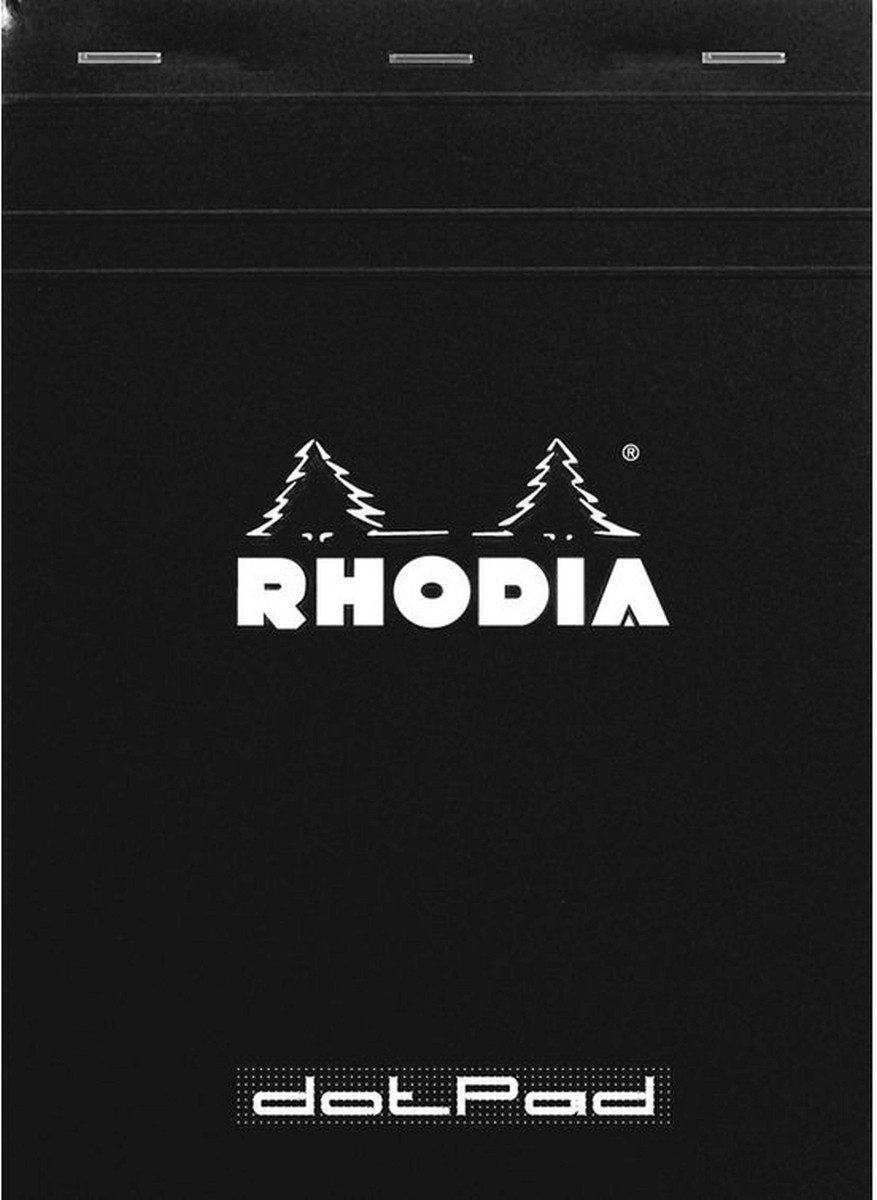 Notizblock Schreibblock Rhodia DotPad Nr. 19 21x31,8cm 80 Blatt dot-Lineatur schw