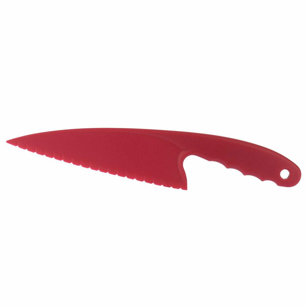 WESTMARK Tortenheber / Kuchenschneider, Extra breit, Länge: 29 cm, Kunststoff, Rot