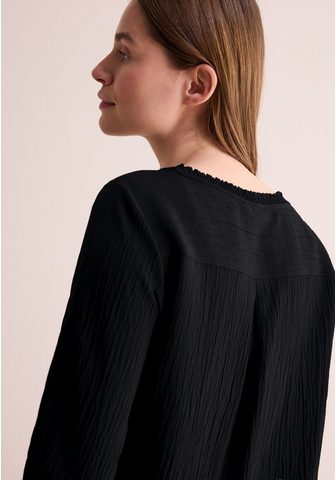 Cecil Schlupfbluse su Smock-Detail in Crêpe-...