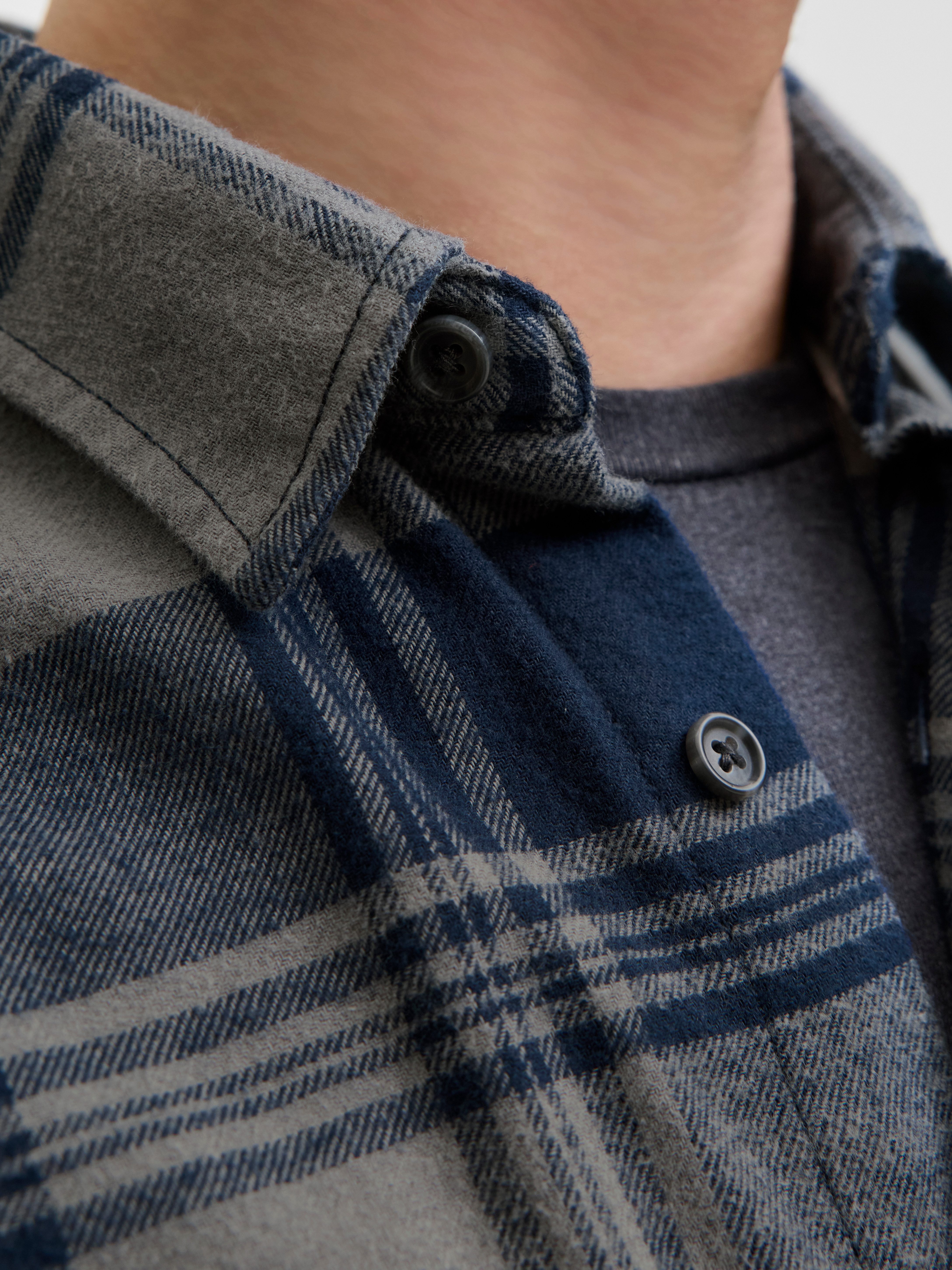 Jack & Jones Langarmhemd JJJAMES BUFFALO SHIRT LS