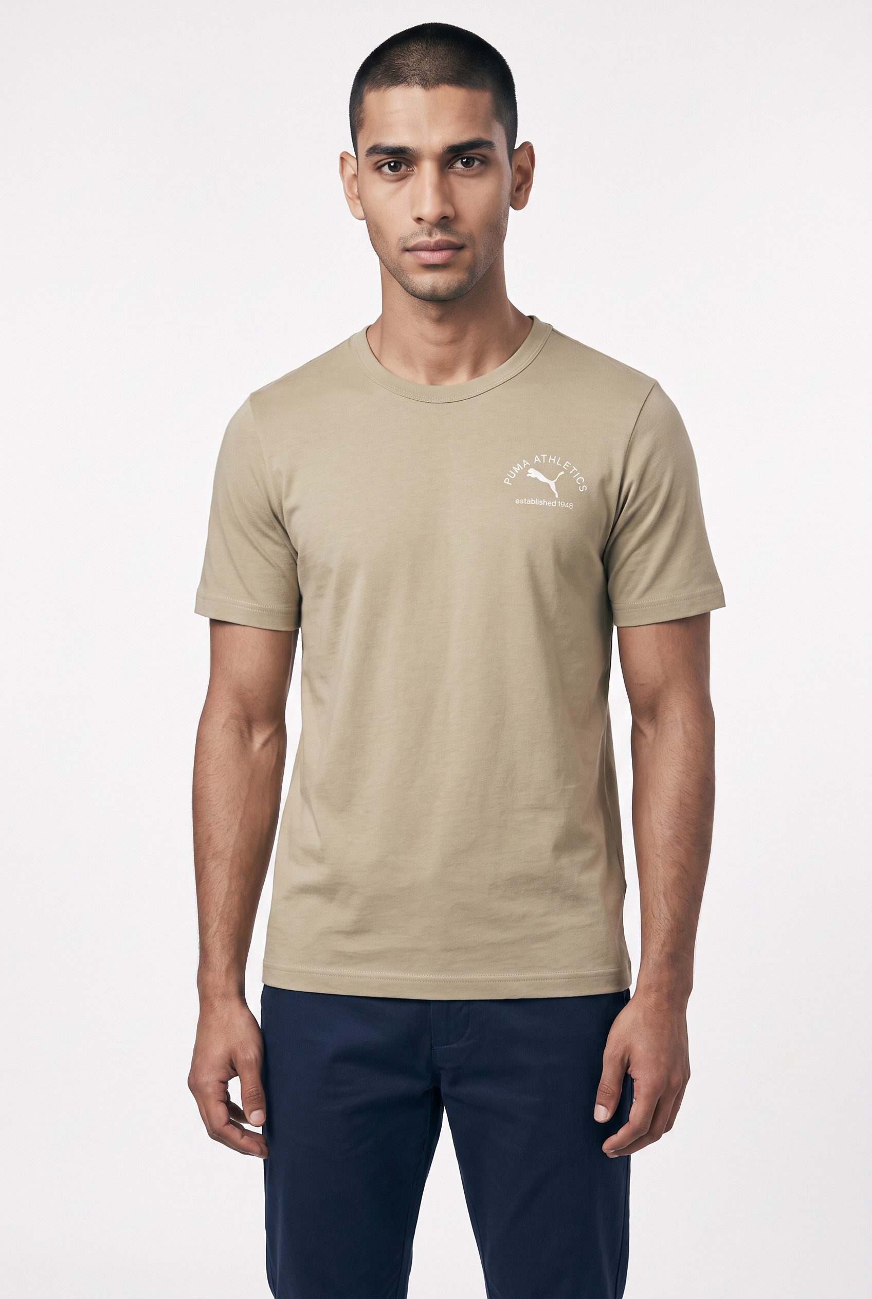 PUMA T-Shirt CLASS GRAPHIC TEE Regular Fit Passform, Kurzarmdesign, Rundhalsausschnitt