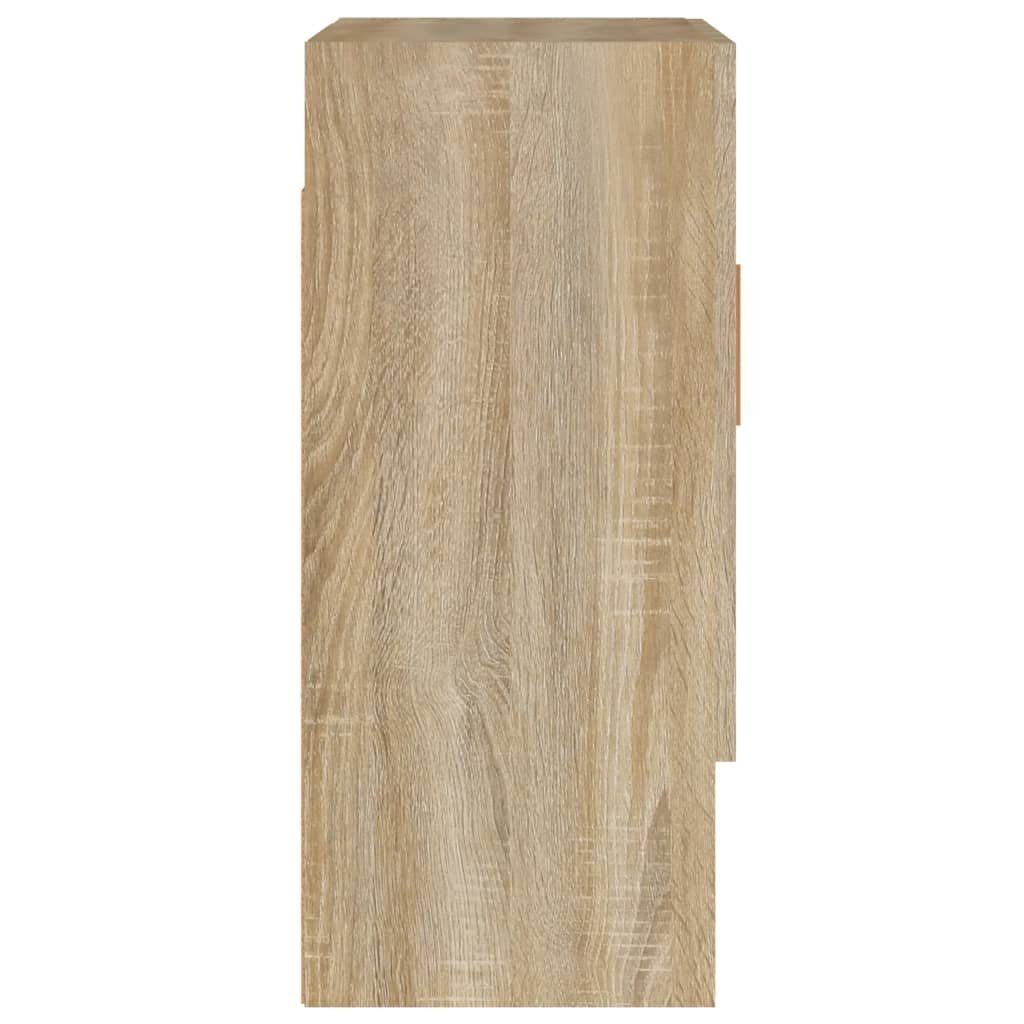 (1-St) 60x31x70 Holzwerkstoff Sonoma vidaXL Sonoma-Eiche Wandschrank cm Fächerschrank Eiche