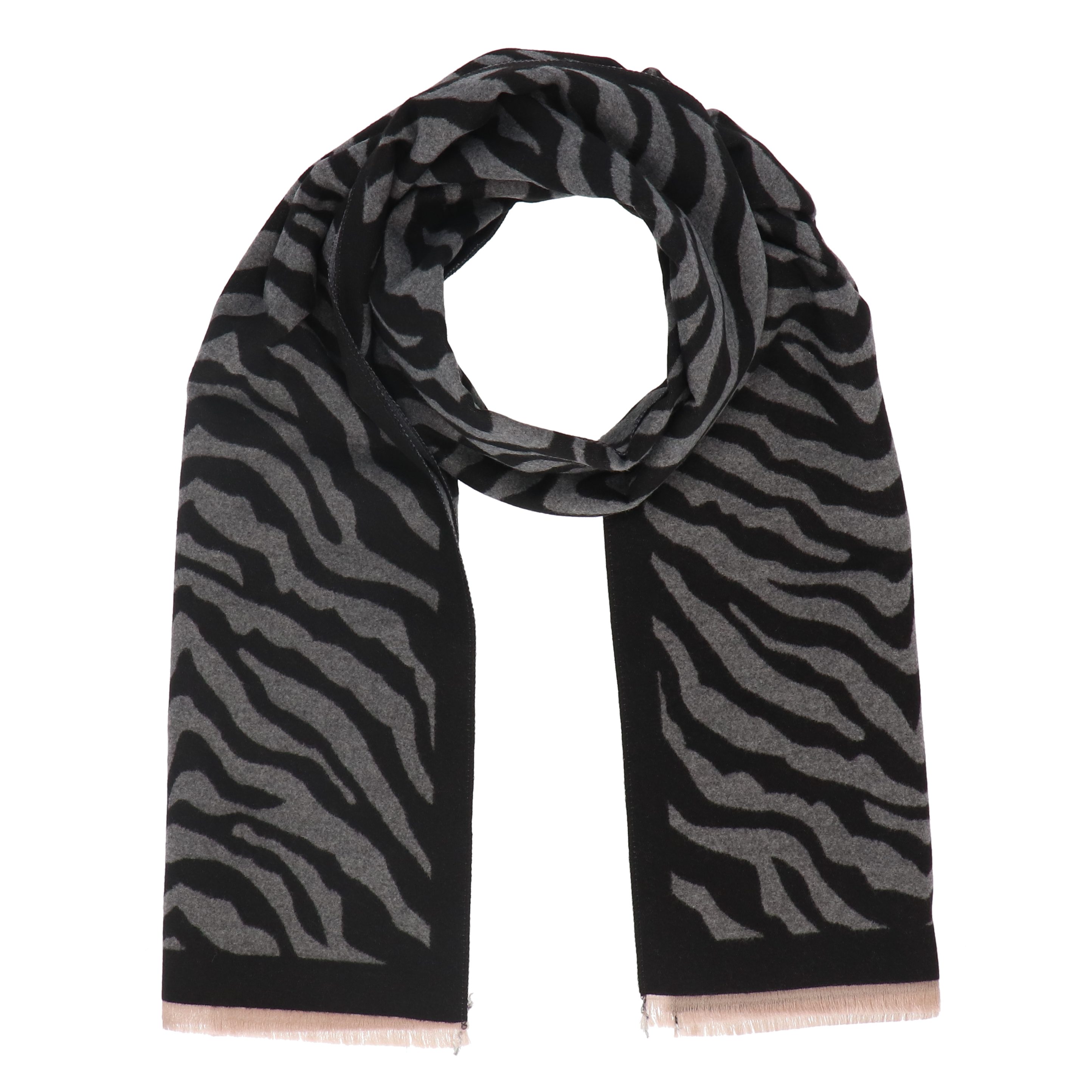 halsüberkopf Accessoires Modeschal Zebra, Jacquardschal