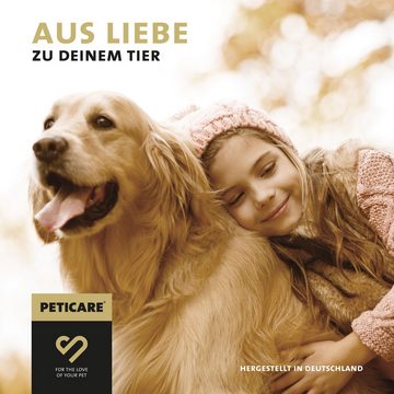 Peticare Futterbehälter Probiotika, Präbiotika Pulver für Hunde - petDog Health 2501, (125-tlg)