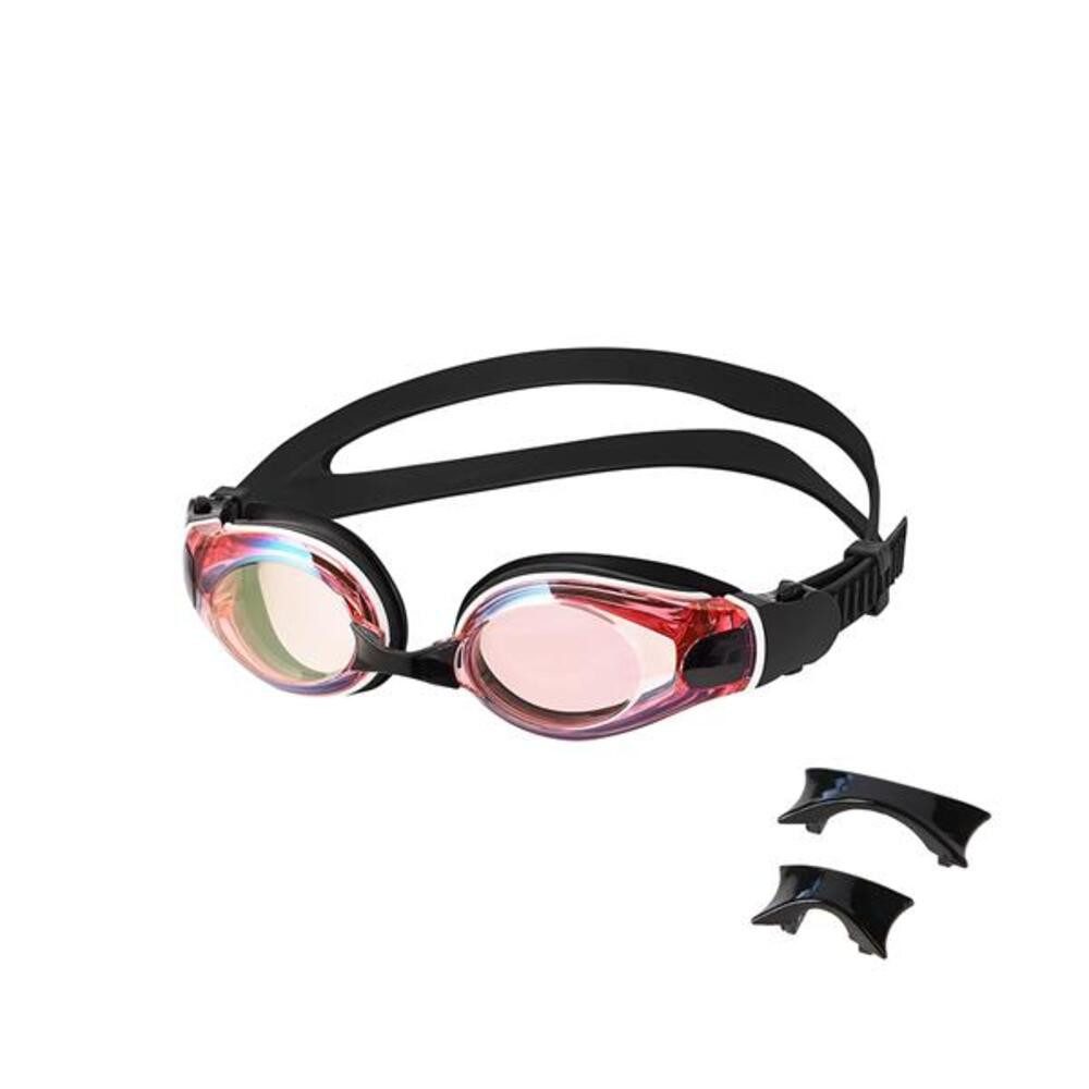 NILS AQUA Schwimmbrille Sportbrille schwimmen, (Spar-Set, 1-St., schwimmen tauchen), UV Schutz für Erwachsene und Jugendliche