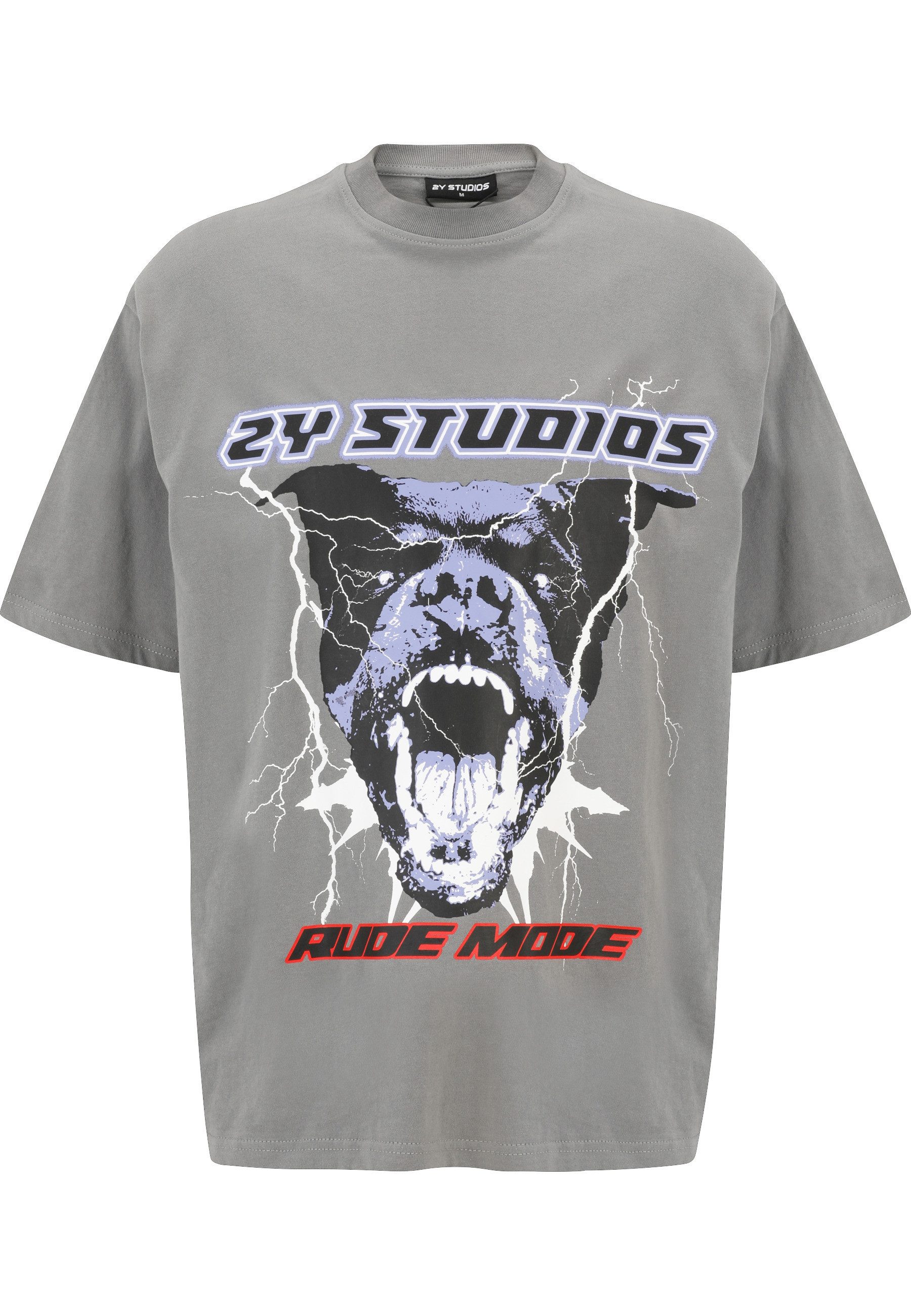 T-Shirt 2Y Studios Herren Rottweiler Oversize Tee