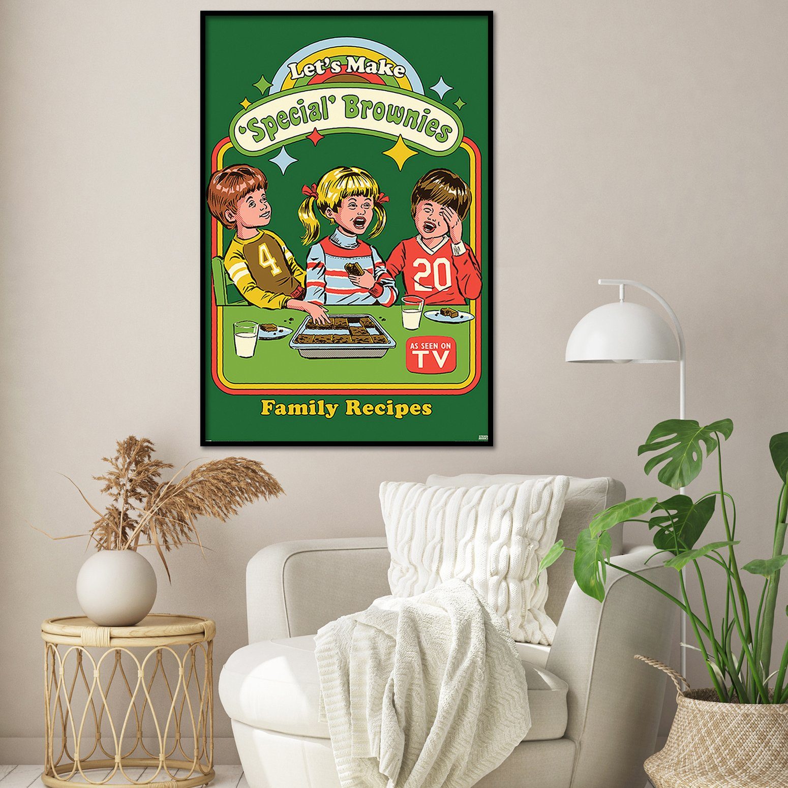 PYRAMID Poster Steven Rhodes Poster Let's Make Special Brownies 61 x 91,5