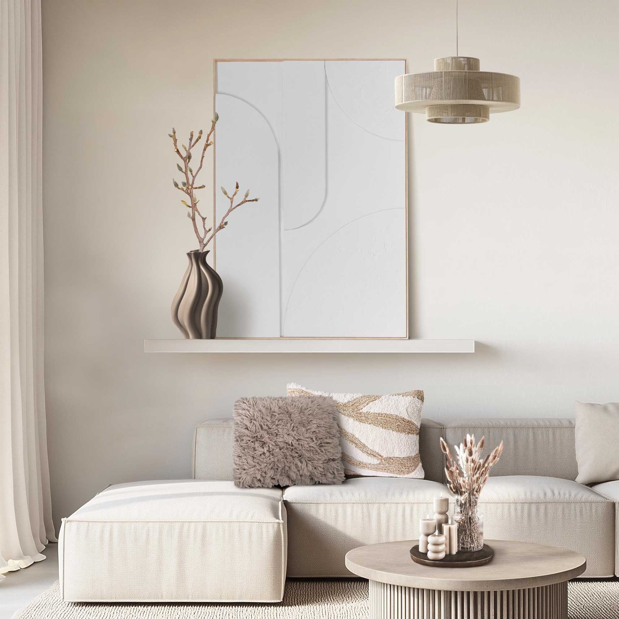 Reinders! Wandbild Saturn, Wohnzimmer - Weiß günstig online kaufen