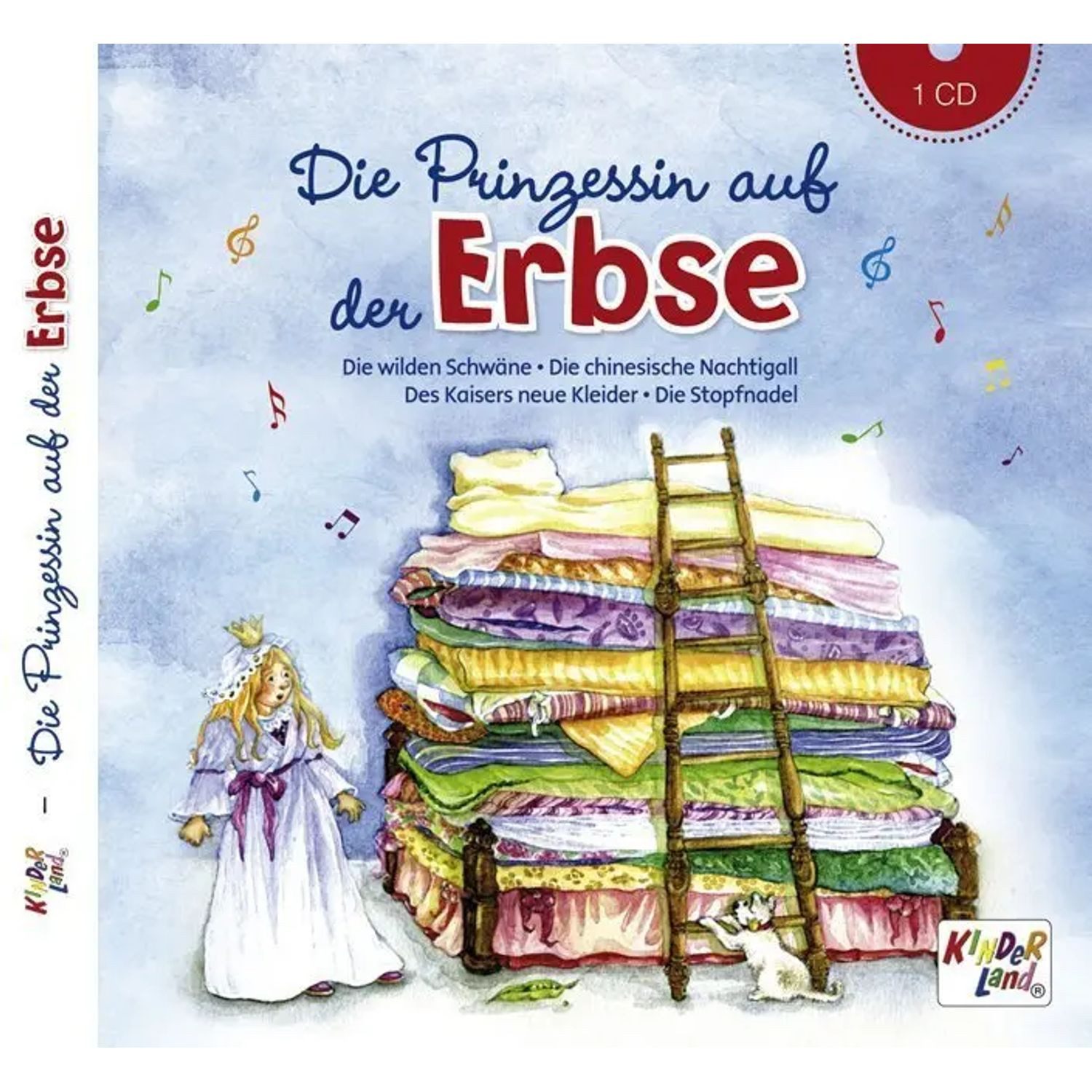 Hörspiel Die Prinzessin auf der Erbse,1 Audio-CD
