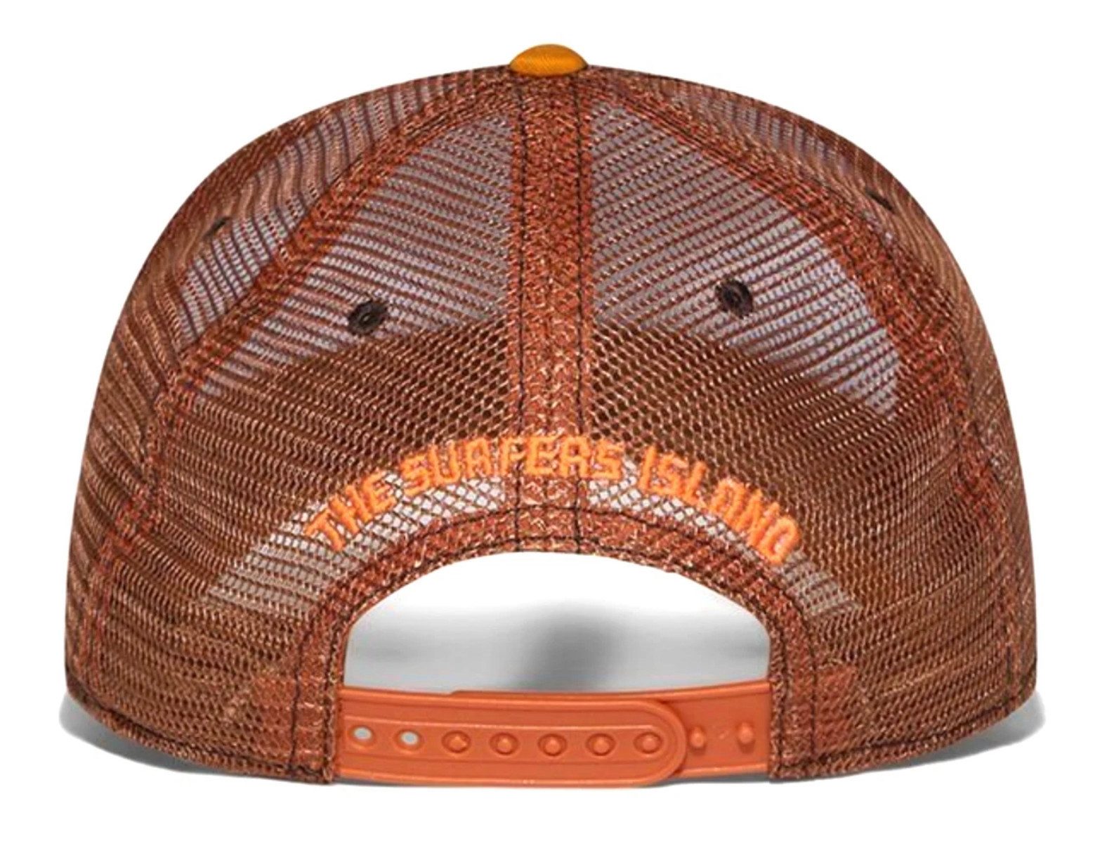 Dsquared2 Baseball Cap Fisch-Patch Icon Logo Kappe Mütze Basebalkappe Rückseitiger Schriftzug „THE SURFERS ISLAND“