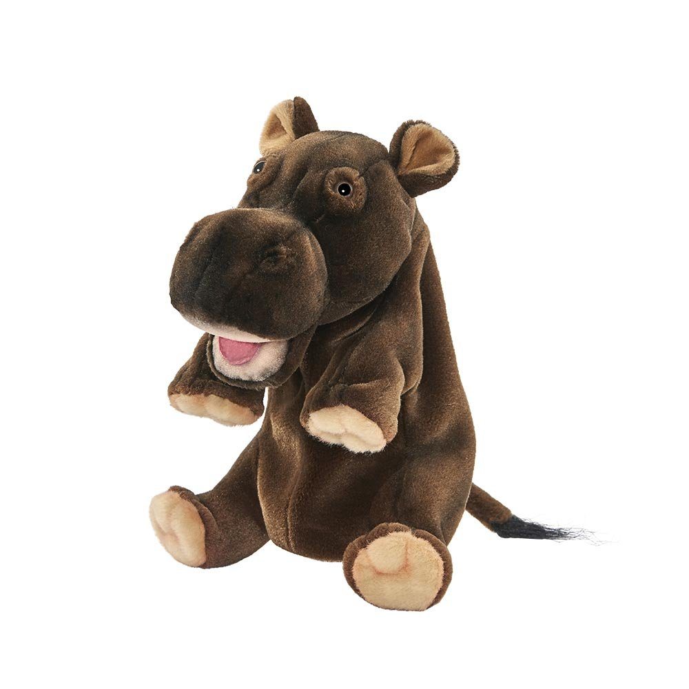 Handpuppe Hansa Creation - Kuscheltier - Handpuppe Nilpferd *Neues Modell*