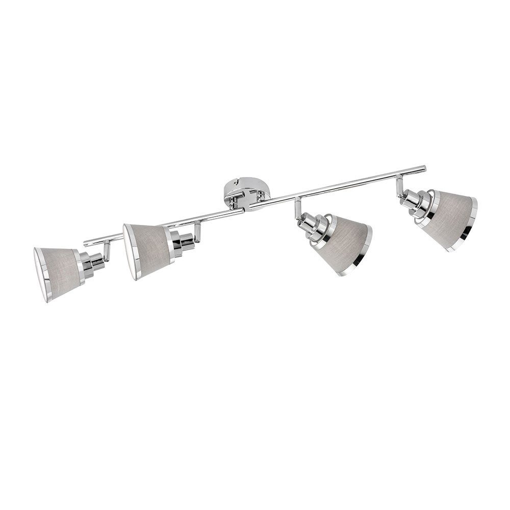 WOFI Deckenspot, Leuchtmittel nicht inklusive, Deckenlampe Deckenstrahler Spotleiste