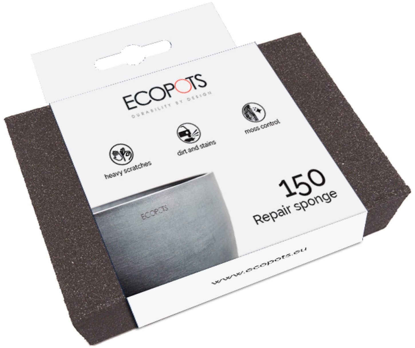 ECOPOTS Schwamm REPAIR SPONGE, beseitigt kleine Kratzer
