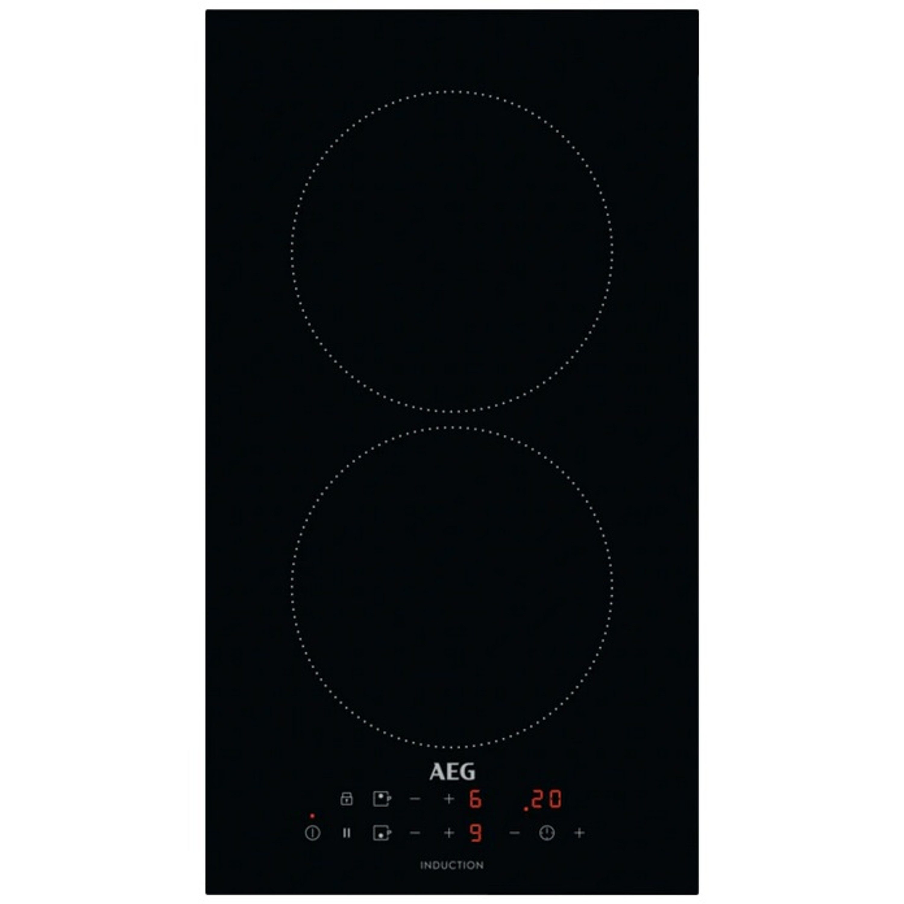 AEG Induktions-Kochfeld IKB32300CB, Power-Funktion, Pause-Funktion, OffSound Control