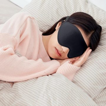 Silberstern Schlafmaske Schlaf-Augenmaske, Outdoor-Verdunkelungs-Augenmaske für Reisende, Verdunkelungs-Augenmaske, Memory-Schaum,Schlaf-für Reisende
