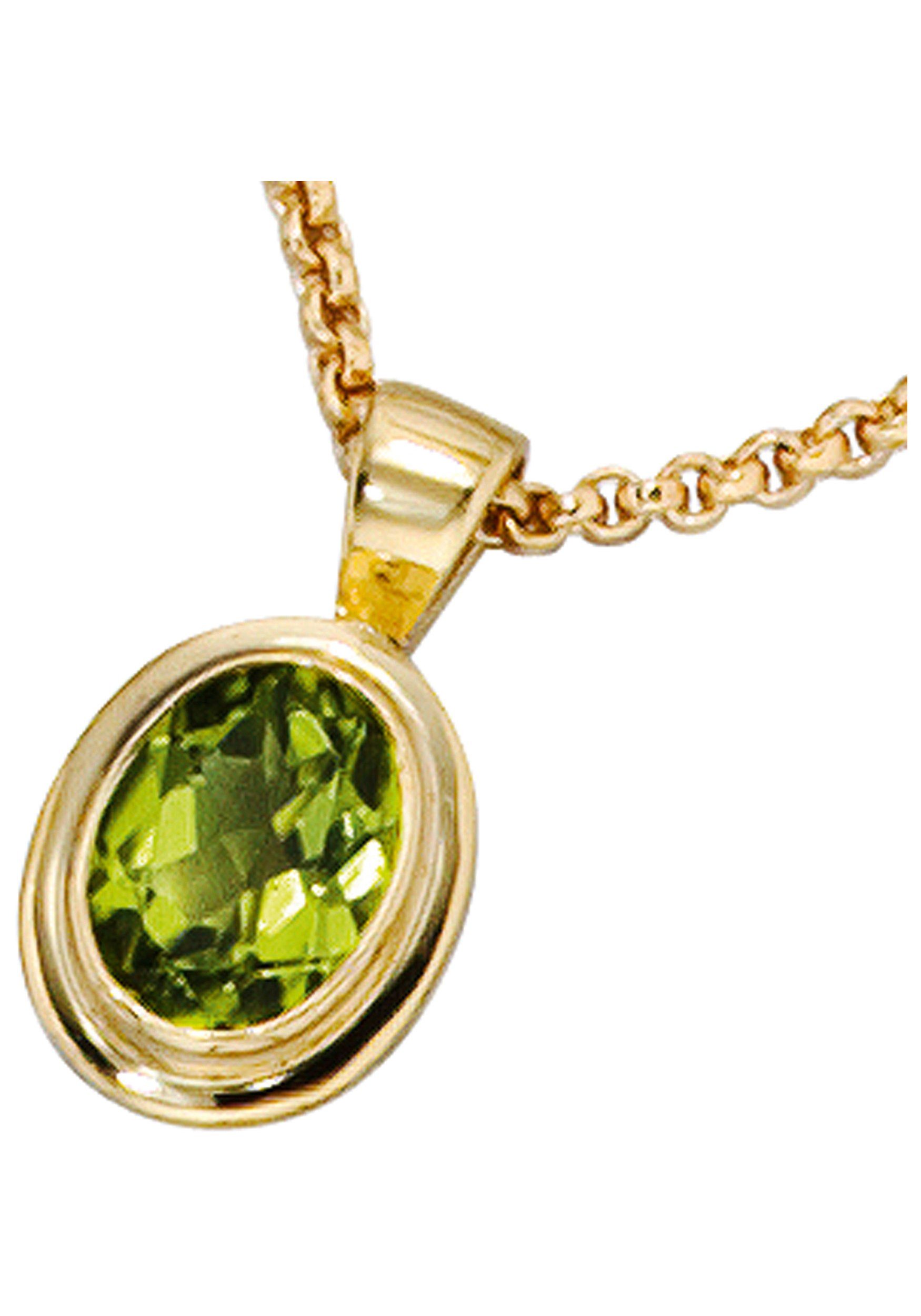 JOBO Kettenanhänger Anhänger oval, 585...