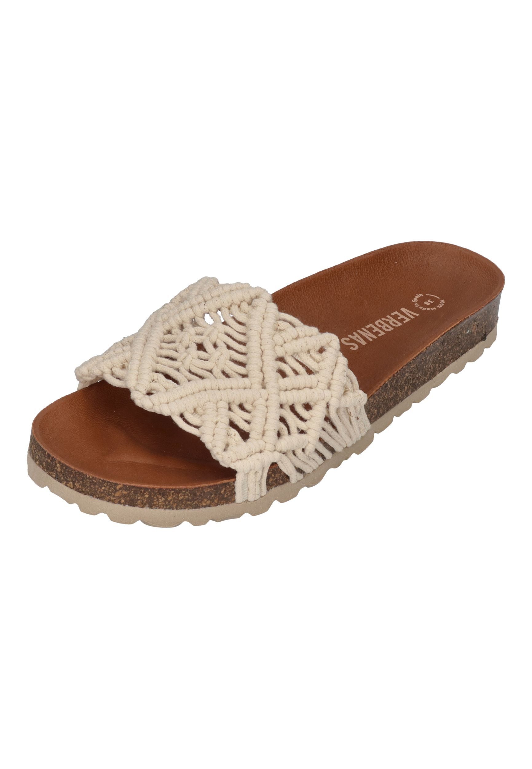 VERBENAS Raga KNOTS Pantolette Crudo
