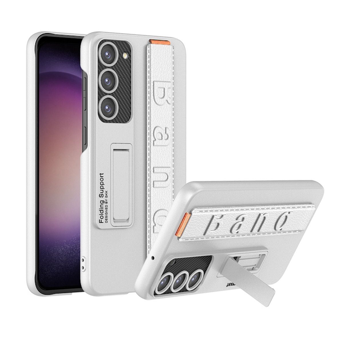 Handyhülle Für Samsung Galaxy S23 Ultra 5G TPU Armband Handy Tasche Hülle Cover