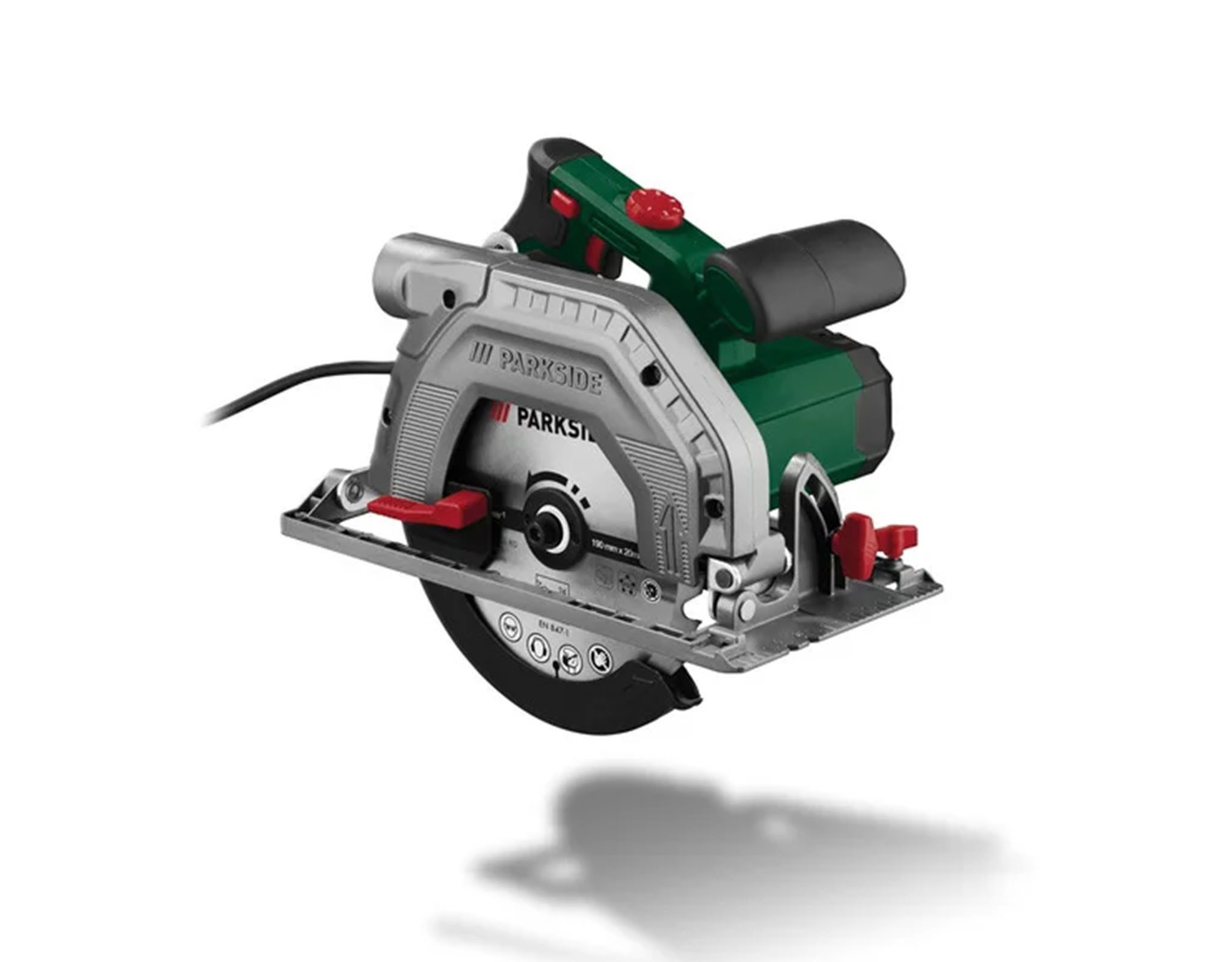 Parkside Handkreissäge PARKSIDE® Handkreissäge »PHKS 1350 E4«, 1350 Watt, mit Soft Start