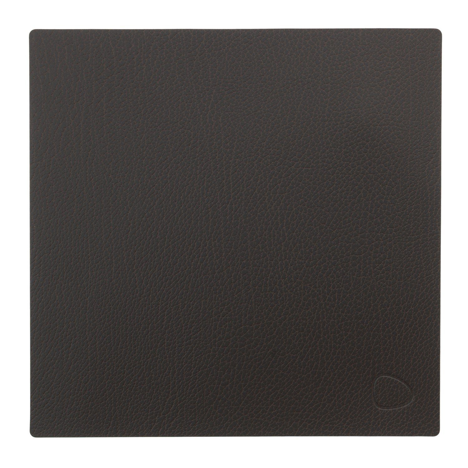 LIND DNA Platzset Lind DNA Tischset eckig S 28x28cm Bull braun 98105