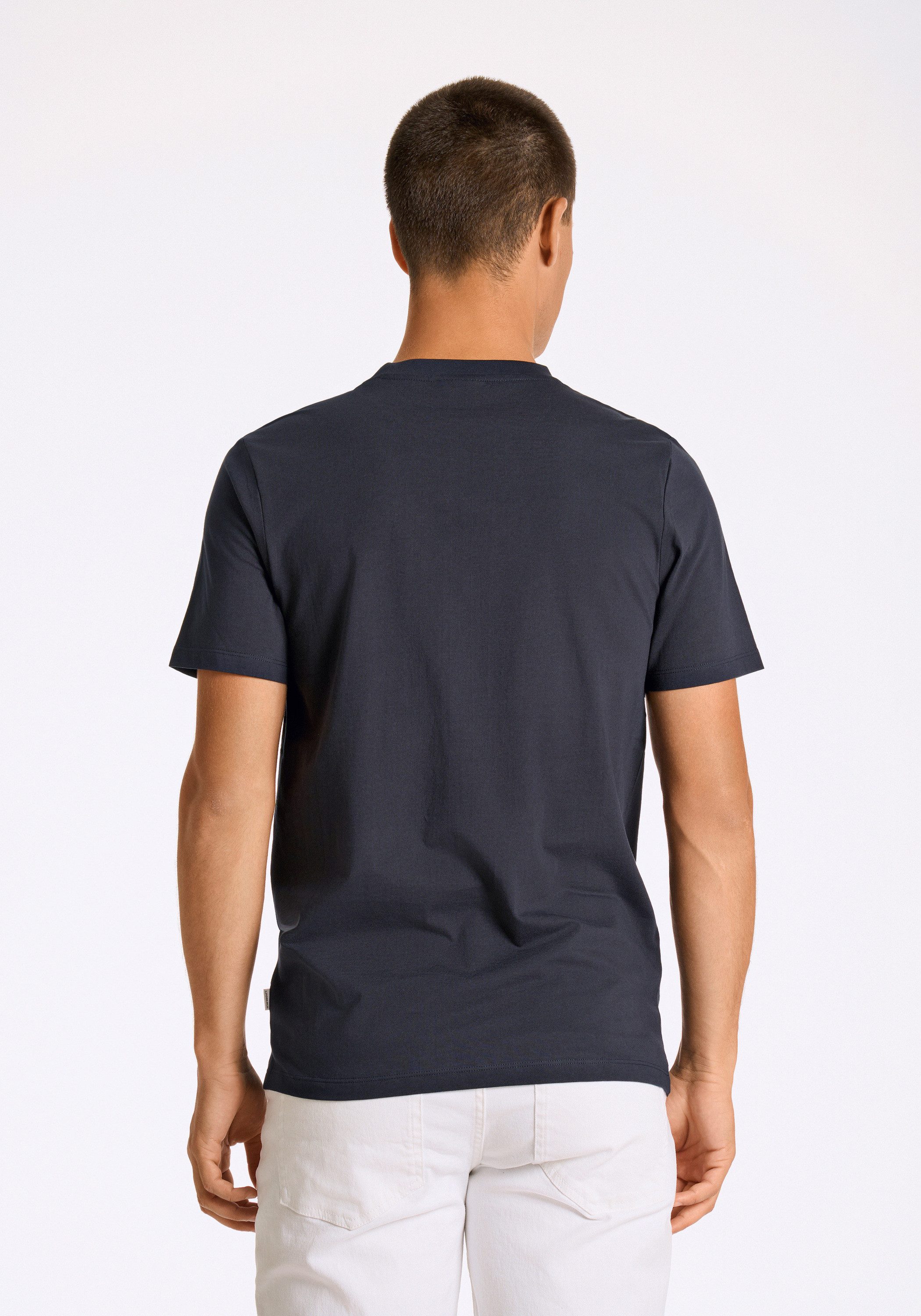LINDBERGH Kurzarmshirt T-Shirt (Kurzarm) Relaxed Fit