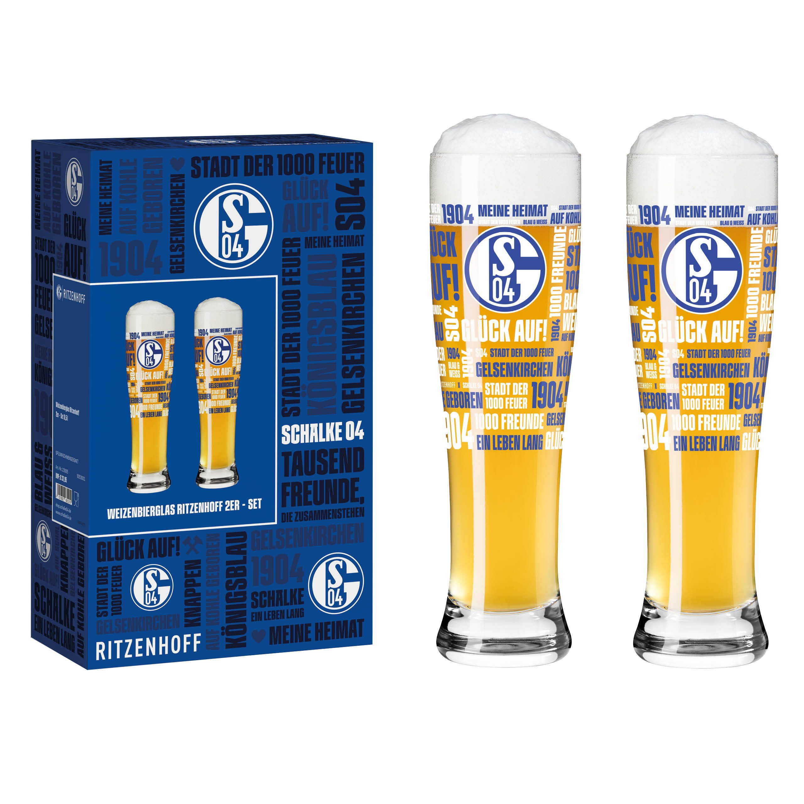Ritzenhoff Bierglas FC Schalke 04