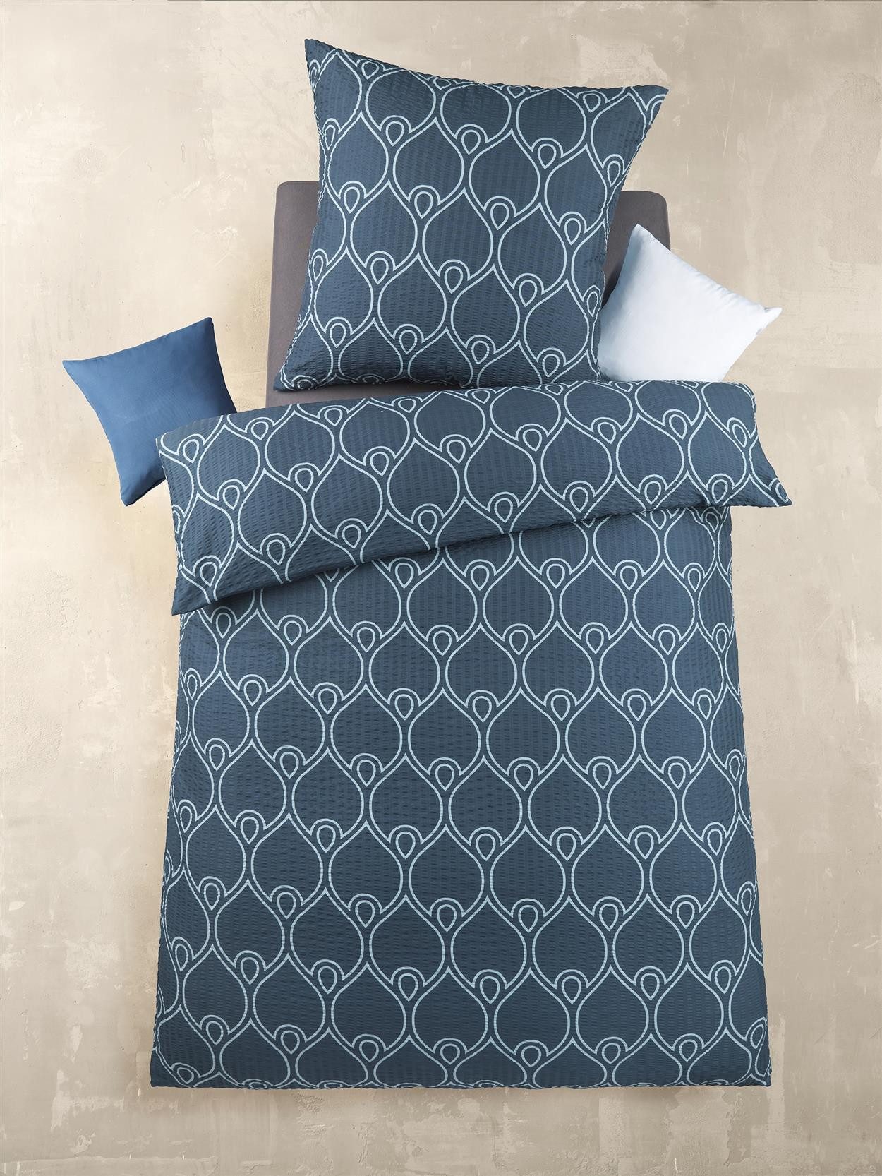 Carpe Sonno Bettwäsche Seersucker 135x200 Mikrofaser günstig online kaufen