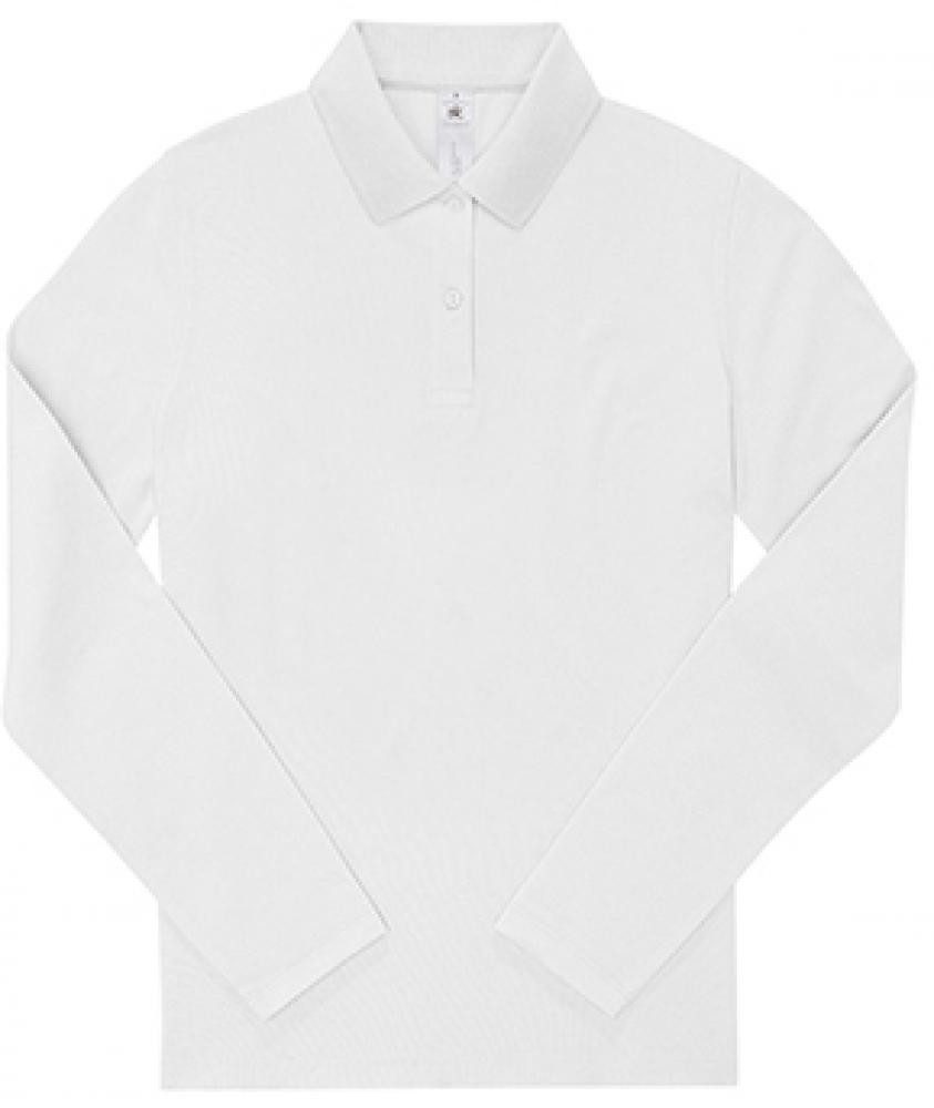 B&C Langarm-Poloshirt My Polo 210 Long Sleeve /Women XS bis 3XL