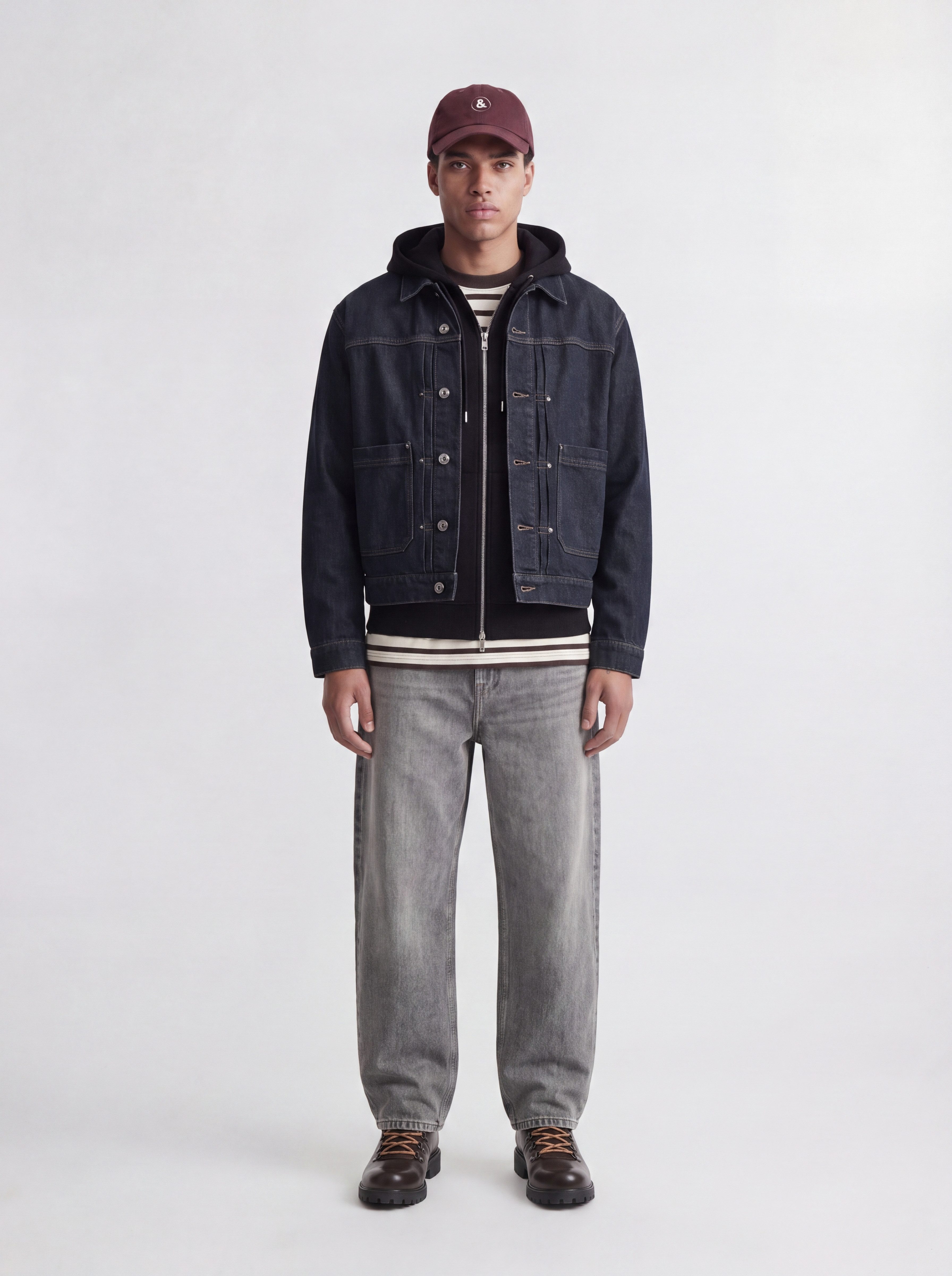 Jack & Jones Kapuzensweatjacke JJEACE SWEAT ZIP HOOD NOOS Baumwollmischung, relaxed fit
