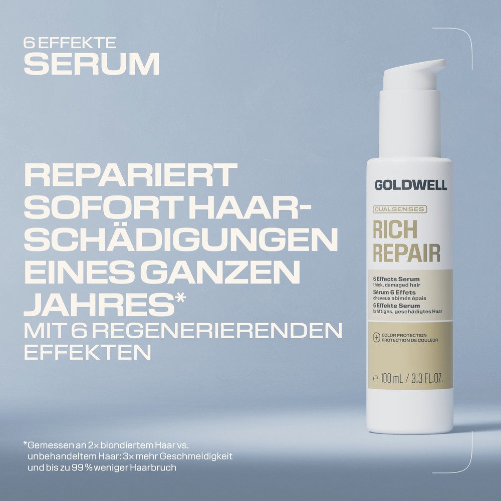 Goldwell Dualsenses Rich Repair 6 Effekte Serum - Neue Formulierung Haarserum · 100 ml – Bild 4 von 5