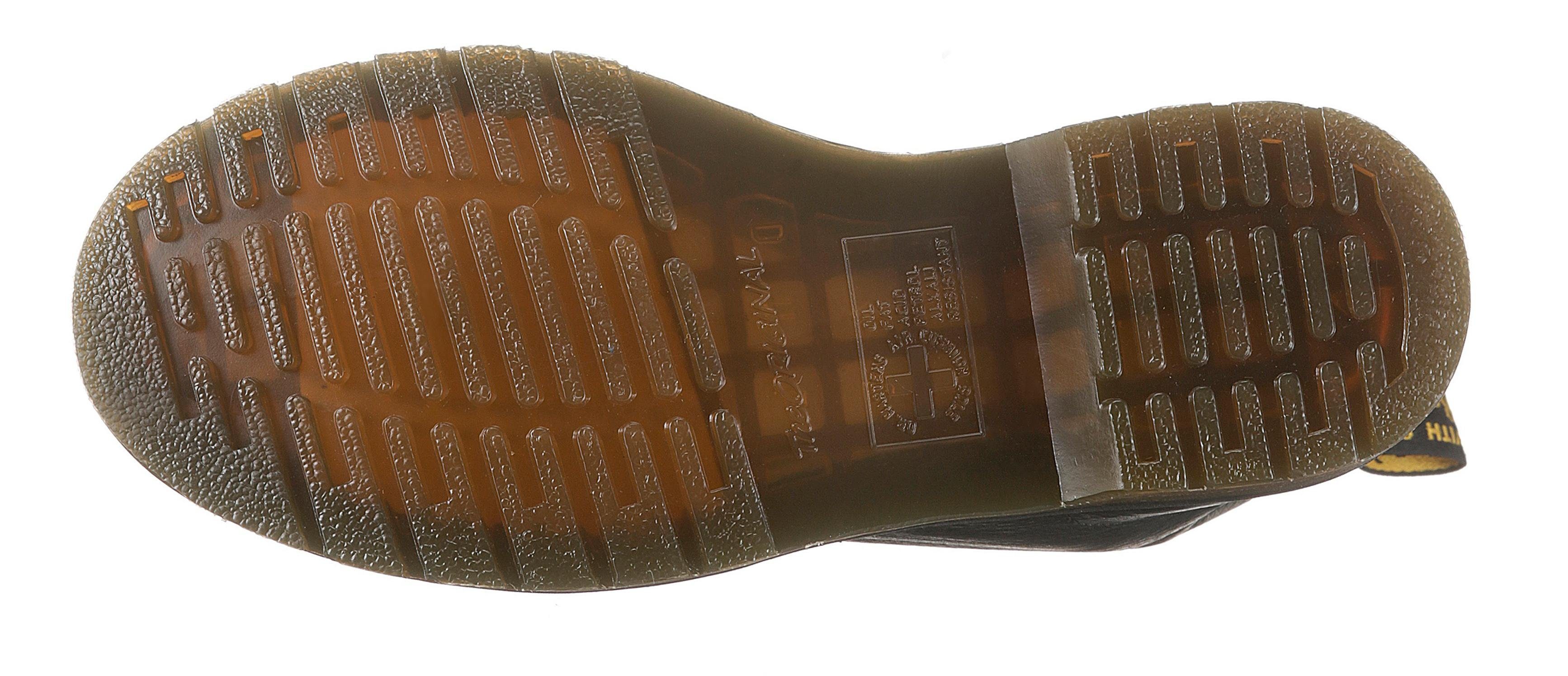 DR. MARTENS 1460 PASCAL 8 Eye Boot Schnürboots Blockabsatz,Schnürschuh,Stiefelette mit Luftkammernsohle-schmale Form