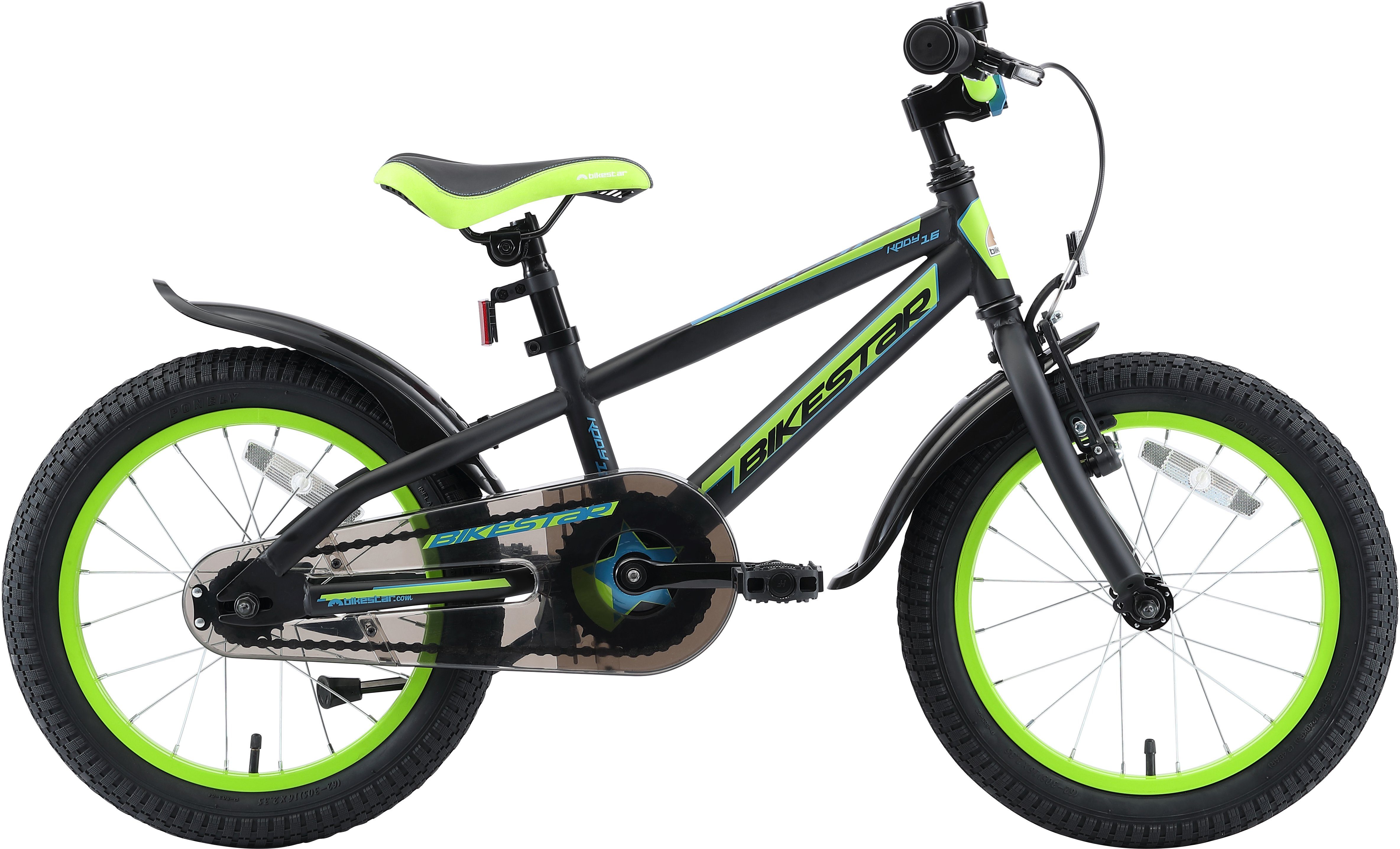 Bikestar Kinderfahrrad Urban Jungle, 1 Gang