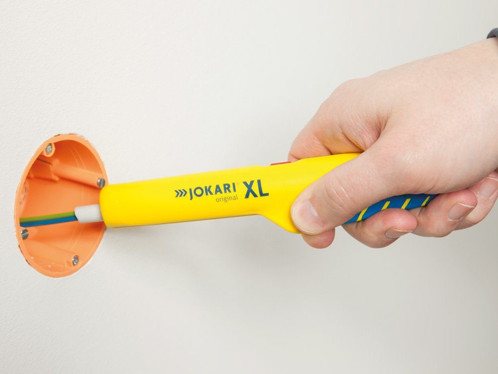 Jokari Abisolierzange JOKARI Entmanteler 8-13mm zum XL Ã¸ mit für Kabel Abisolieren