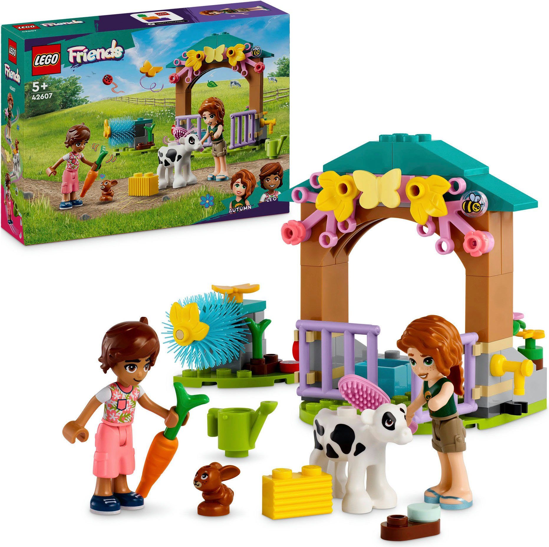 Autumns Kälbchenstall (42607), LEGO Friends Konstruktionsspielsteine