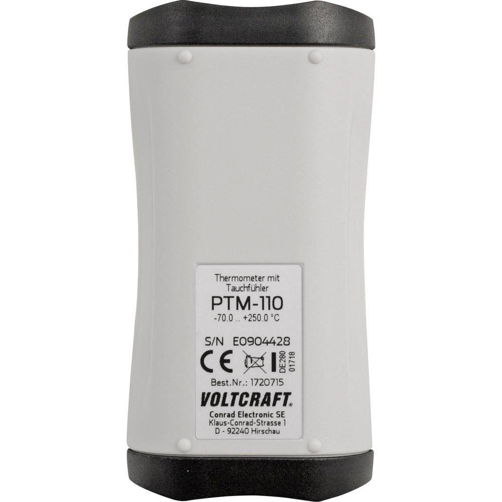 VOLTCRAFT Außentemperaturanzeige Wasserdichtes Universalthermometer mit festem VC-8603575, IP65